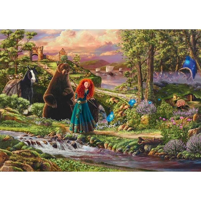 Schmidt 58039 - Brave Merida, Thomas Kinkade - 1000 db-os puzzle
