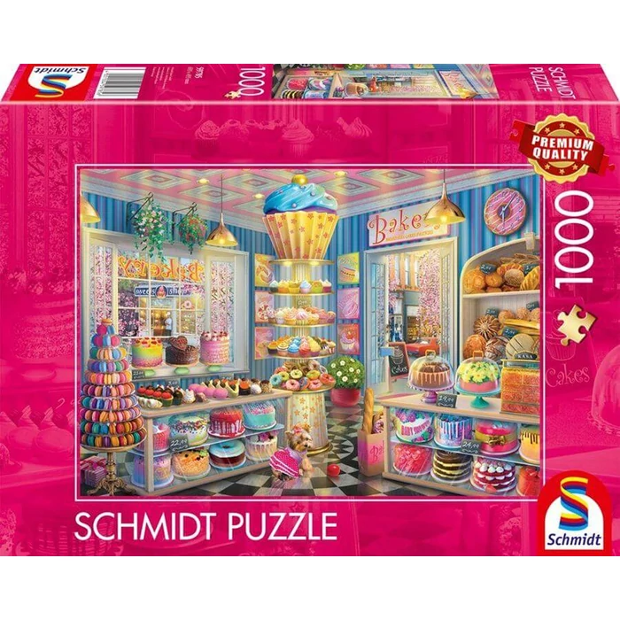 Schmidt 59785 - Colorful Bakery - 1000 db-os puzzle