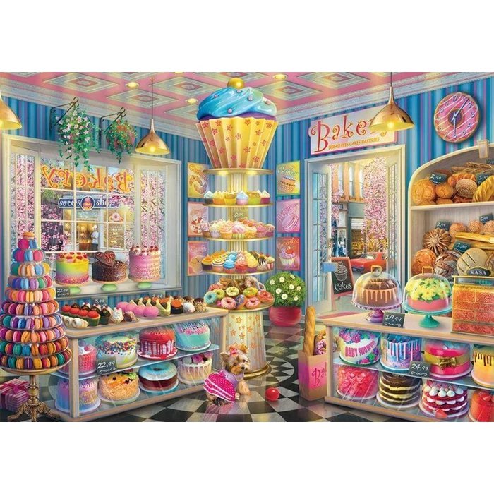 Schmidt 59785 - Colorful Bakery - 1000 db-os puzzle