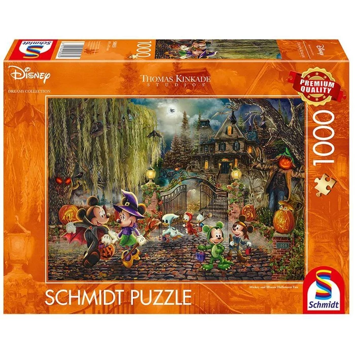 Schmidt 58033 - Disney - Mickey and Minnie - Halloween Fun
