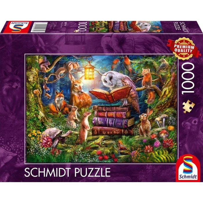 Schmidt 59779 - Forest Stories at Night - 1000 db-os puzzle