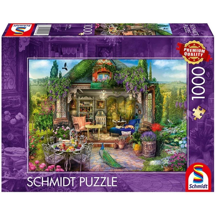 Schmidt 59794 - Gardenhouse in the Vineyards - 1000 db-os puzzle