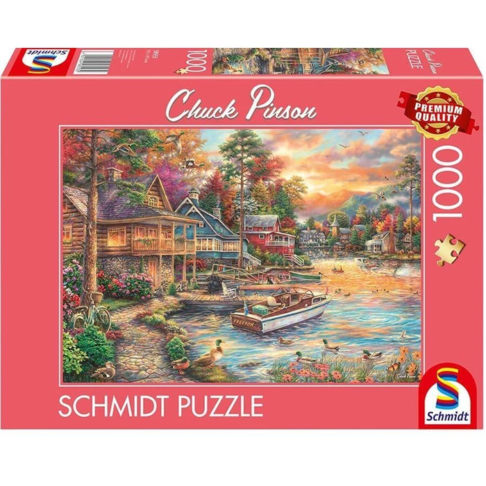 Schmidt 58553 - Golden Evening at the Shore - 1000 db-os puzzle