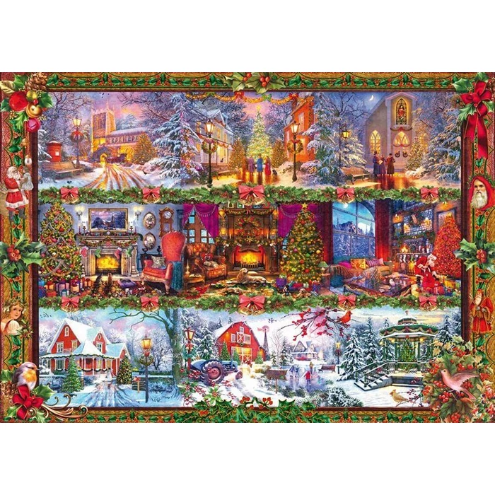 Schmidt 59784 - Happy Holidays - 1000 db-os puzzle