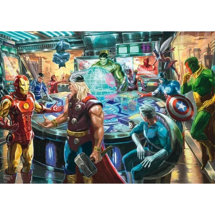 Schmidt 59958 - Marvel - Avengers, Thomas Kinkade - 1000 db-os puzzle