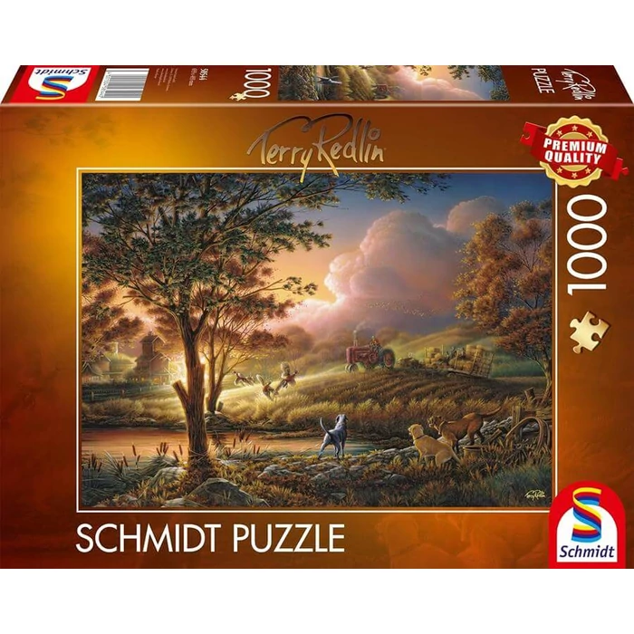 Schmidt 58544 - Sun Gold Over Tyre Fields