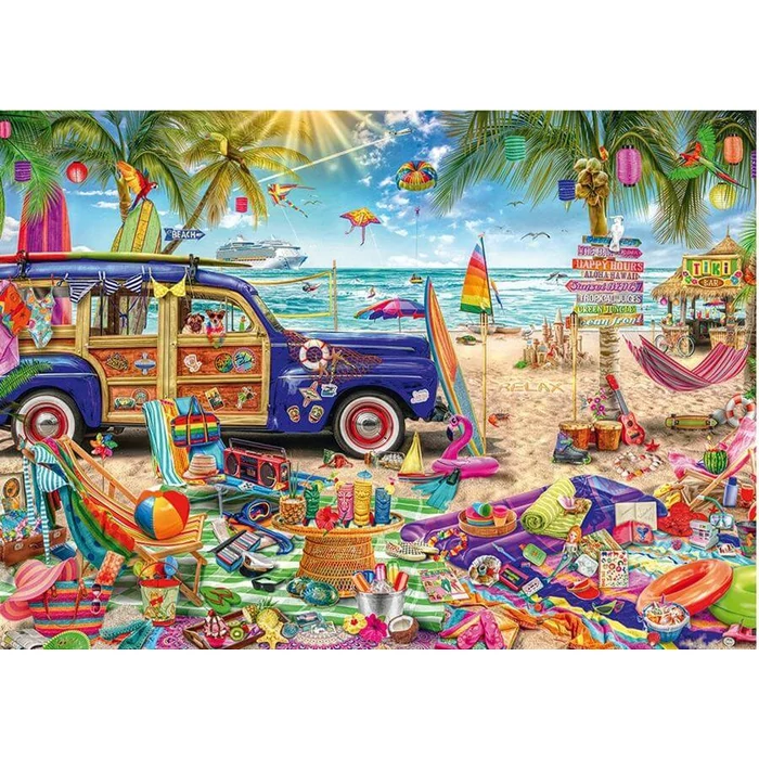 Schmidt 59793 - Sunny Getaway on the Beach - 1000 db-os puzzle