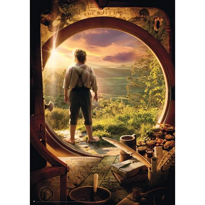 Schmidt 58552 - The Hobbit - Leaving Bag End - 1000 db-os puzzle