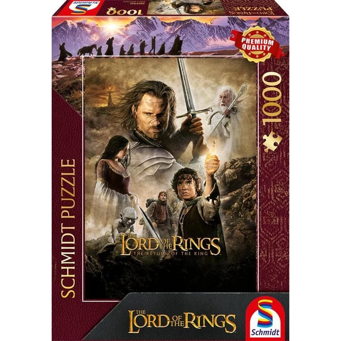 Schmidt 58550 - The Lord of The Rings - The Return of The King - 1000 db-os puzzle