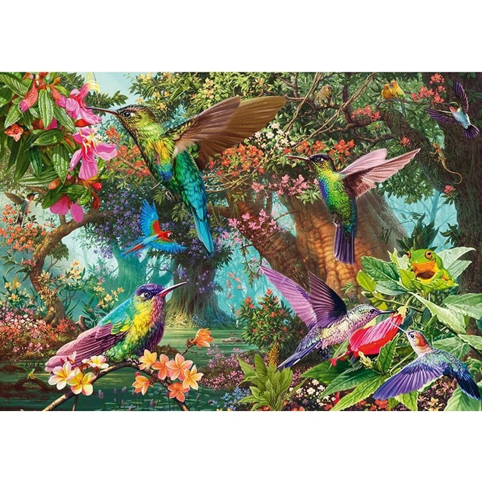 Schmidt 58869 - The Playful Colors of Hummingbirds - 1000 db-os puzzle
