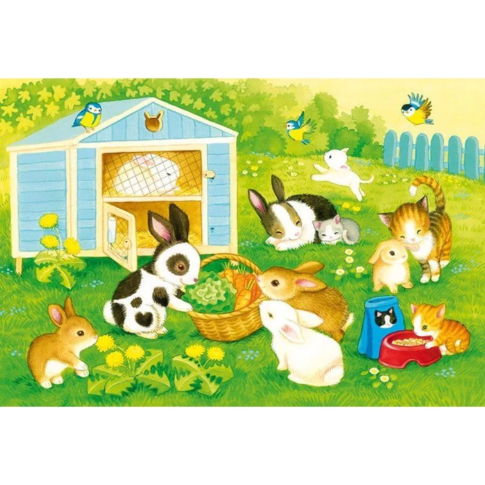 Schmidt 56518 - Cute Pets - 3 x 24 db-os puzzle