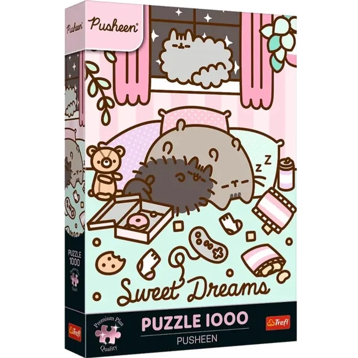 Trefl 12080 - Pusheen - 1000 db-os Premium Plus puzzle
