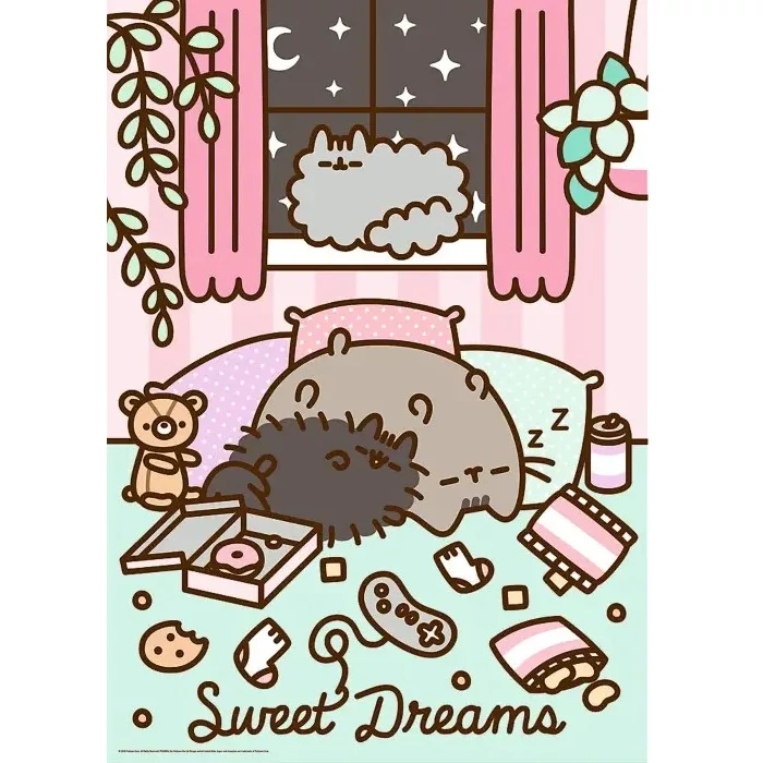 Trefl 12080 - Pusheen - 1000 db-os Premium Plus puzzle