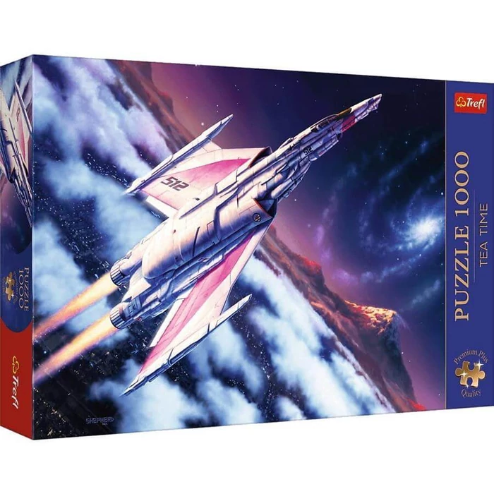 Trefl 12075 - Tea Time - Űrutazás - 1000 db-os Premium Plus puzzle