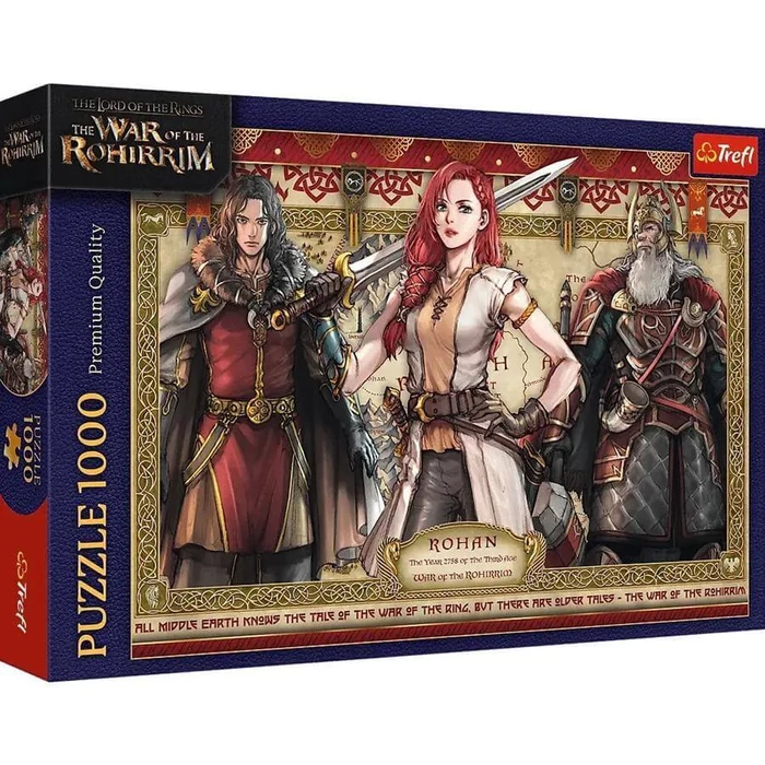 Trefl 10937 - A Gyűrűk Ura - A rohírok háborúja - 1000 db-os puzzle