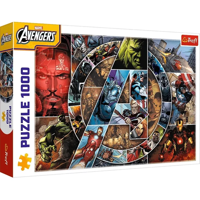Trefl 10934 - Avengers - Bosszúállók - Hősök - 1000 db-os puzzle