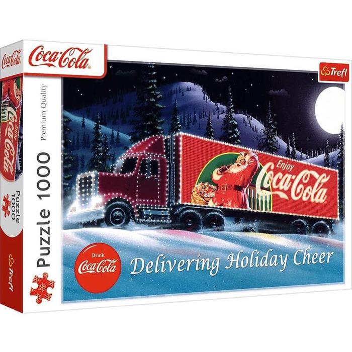 Trefl 10941 - Coca-Cola - Karácsonyi kamion - 1000 db-os puzzle