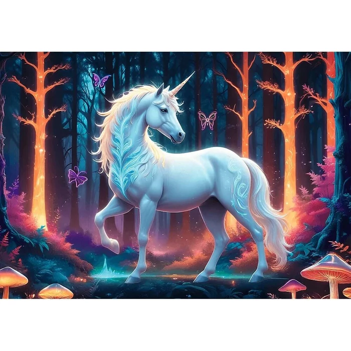 Trefl 10955 - Misztikus egyszarvú - 1000 db-os puzzle