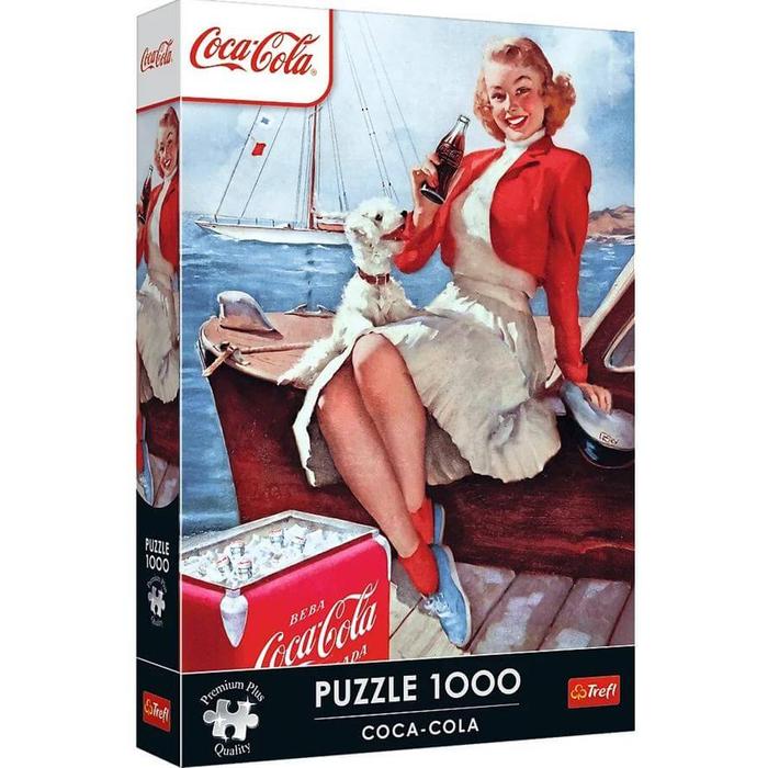 Trefl 12099 - Coca-Cola - Itt az ideje egy kis szünetnek - 1000 db-os Premium Plus puzzle