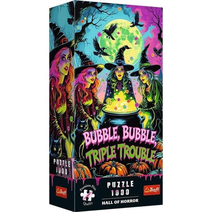 Trefl 12127 - Hall of Horror - Boszorkányok - 1000 db-os Premium Plus puzzle