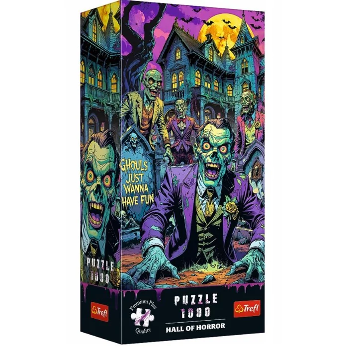 Trefl 12132 - Hall of Horror - Zombik - 1000 db-os Premium Plus puzzle