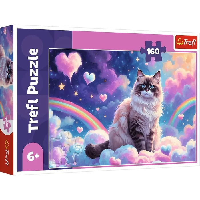 Trefl 13327 - Házi cica - 160 db-os puzzle