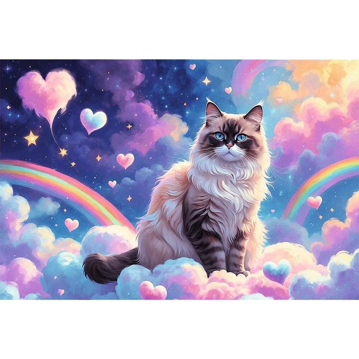 Trefl 13327 - Házi cica - 160 db-os puzzle