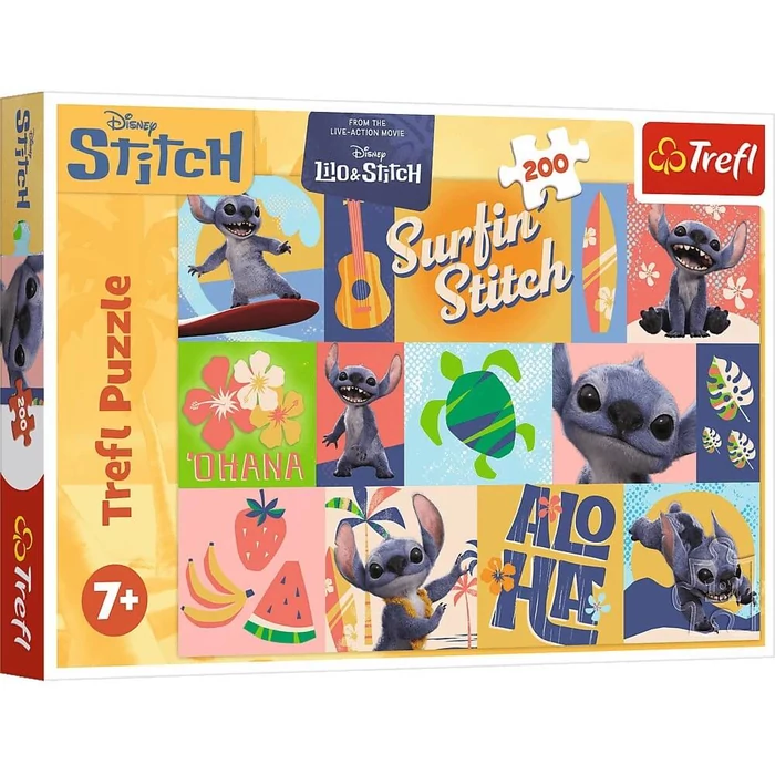 Trefl 13331 - Lilo és Stitch - 200 db-os puzzle