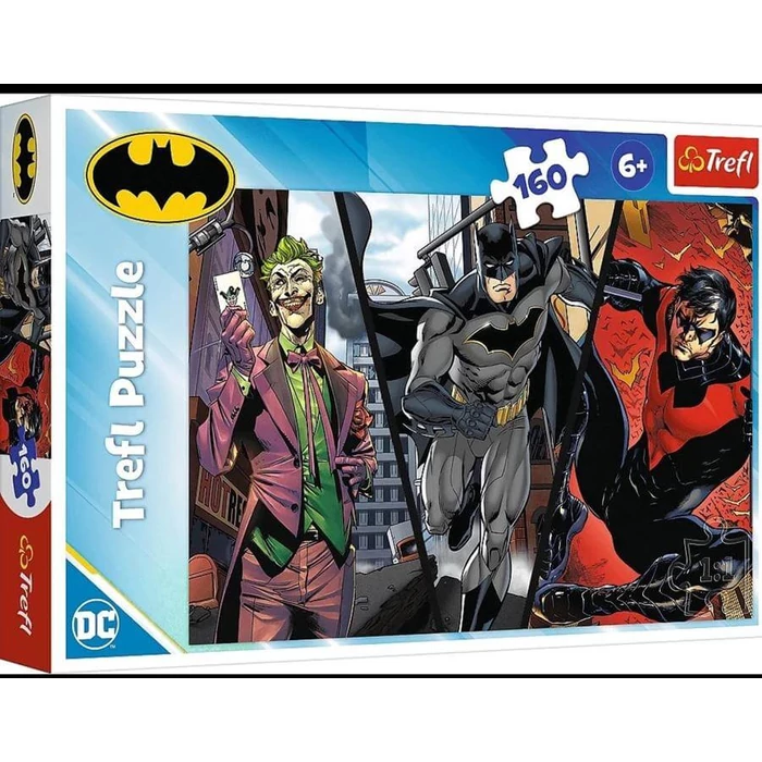 Trefl 15425 - Batman - Akcióra készen - 160 db-os puzzle