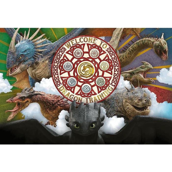 Trefl 16524 - Így neveld a sárkányodat - 100 db-os puzzle