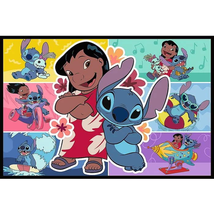 Trefl 13334 - Lilo és Stitch - 2 x 200 db-os puzzle