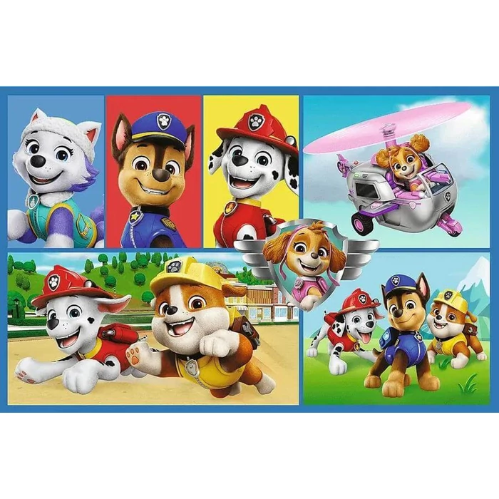 Trefl 34441 - Mancs őrjárat - 2 x 70 db-os puzzle