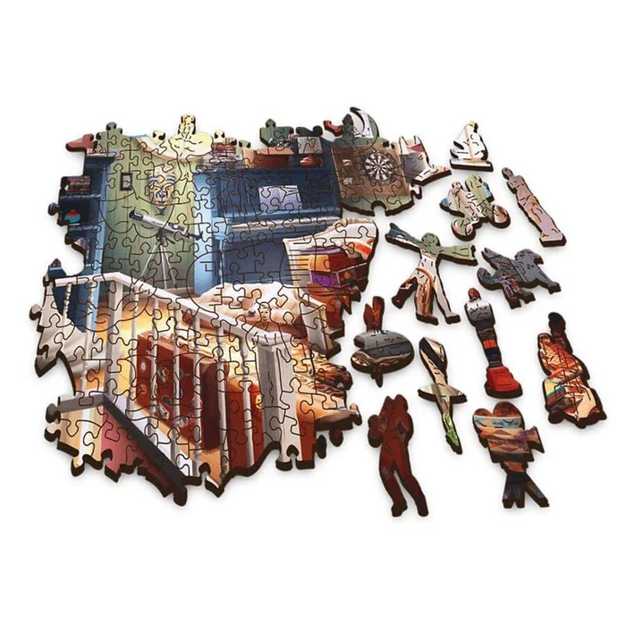 Trefl 20220 - Kincsek a padláson - 500+1 db-os Wooden Puzzle