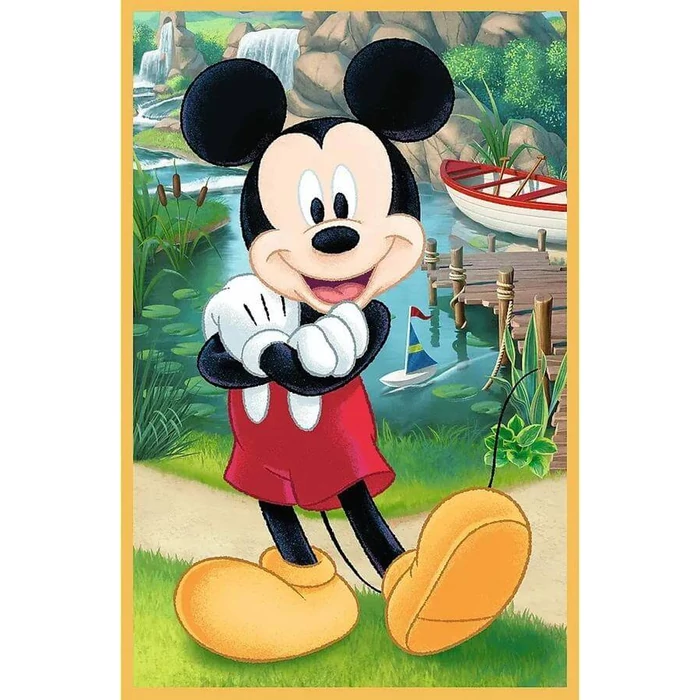 Trefl 34881 - Mickey egér és barátai - 3 x 50 db-os puzzle