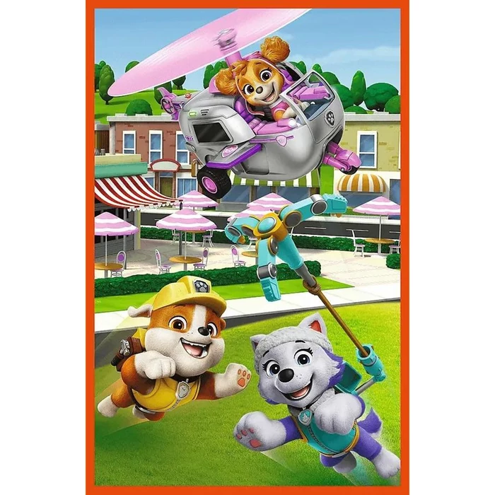 Trefl 34886 - Mancs őrjárat - 3 x 80 db-os puzzle
