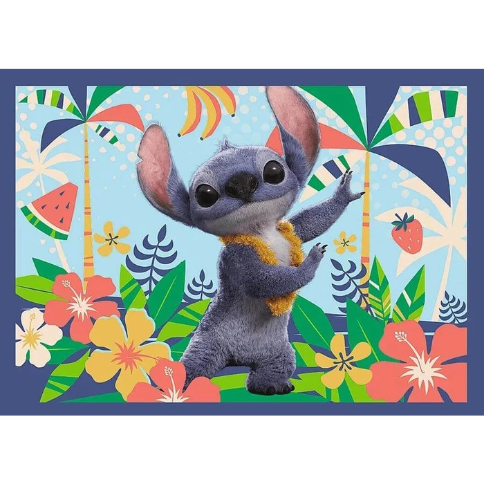 Trefl 34666 - Lilo és Stitch - Hawaii nyaralás - 4 az 1-ben (35