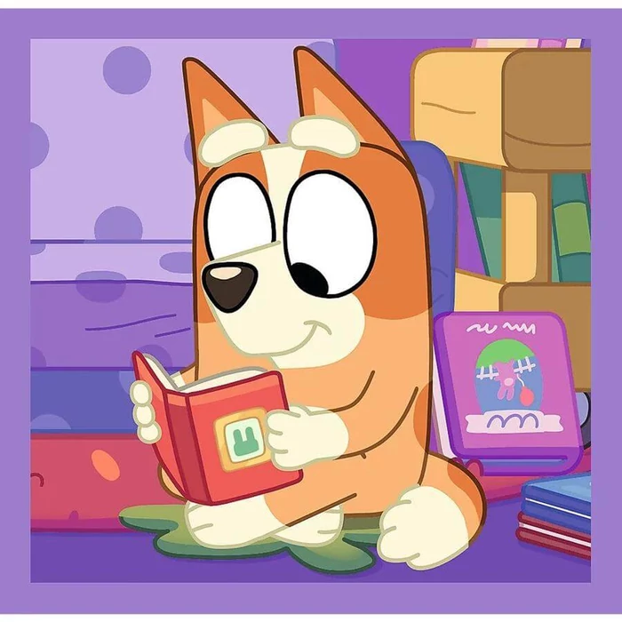 Trefl 34895 - Bluey - 3 az 1-ben (20, 36, 50 db-os) puzzle