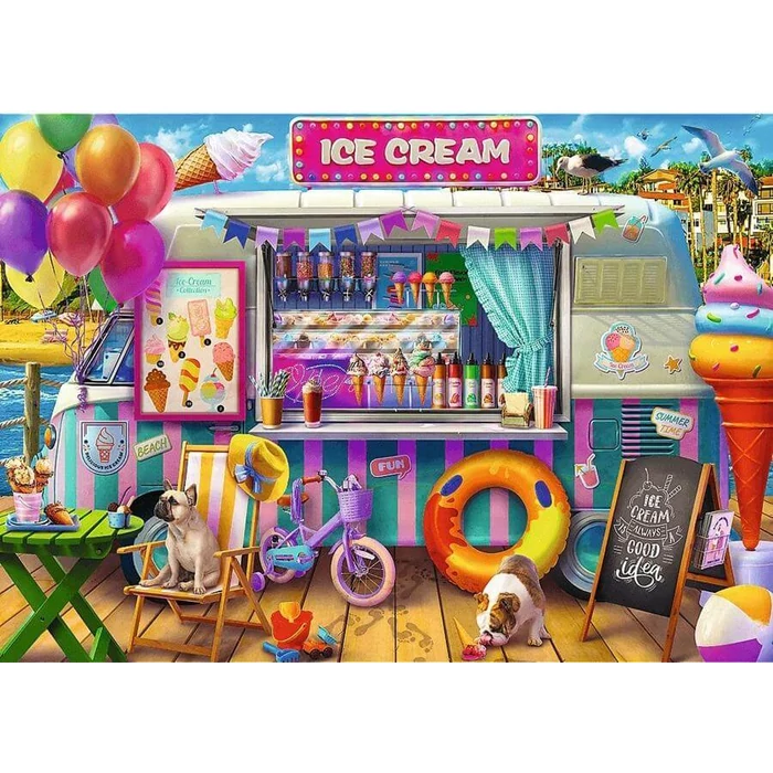 Trefl 37533 - Vakáció - 2 x 500 db-os puzzle