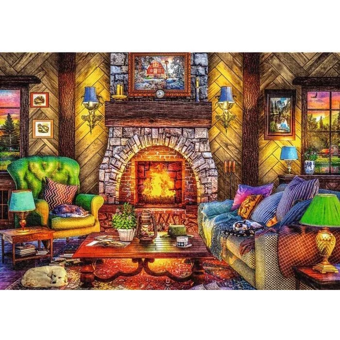 Trefl 37534 - Kirándulás a hegyekbe - 2 x 500 db-os puzzle