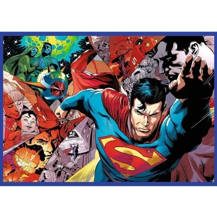 Trefl 13340 - A bátor Superman - 4 x 250 db-os puzzle