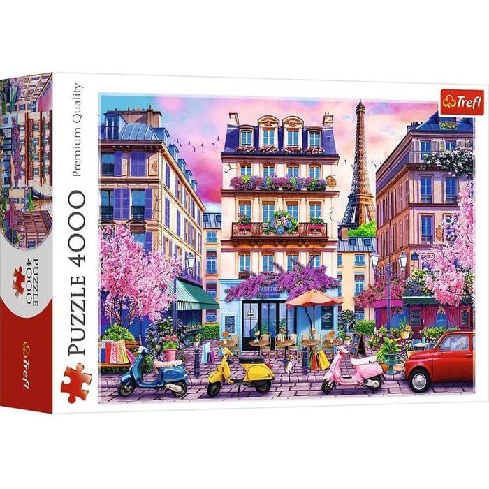 Trefl 45011 - Tavasz Párizsban - 4000 db-os puzzle