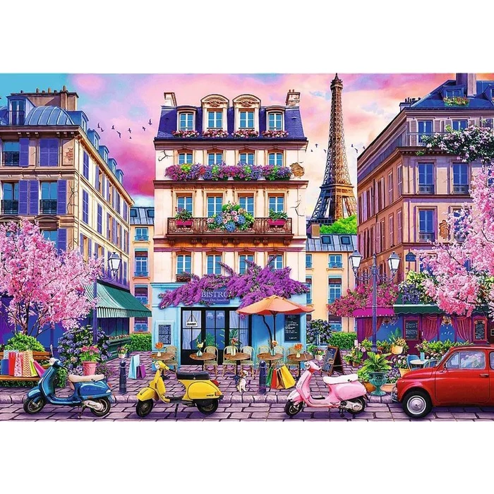 Trefl 45011 - Tavasz Párizsban - 4000 db-os puzzle