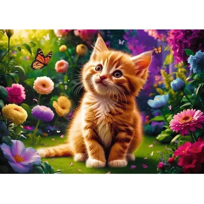 Trefl 37525 - Aranyos kiscica - 500 db-os puzzle