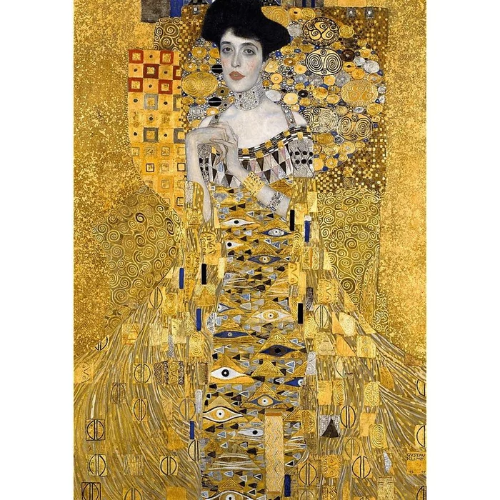 Trefl 93707 - Art puzzle - Adele Bloch Bauer, Klimt - 1000 db-os puzzle