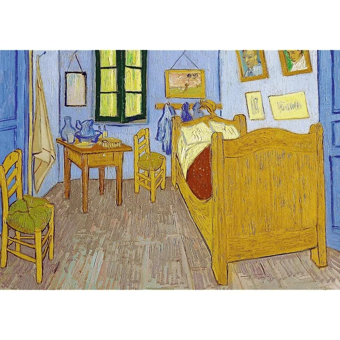 Trefl 93754 - Art puzzle - Van Gogh szobája Arles-ban, Van Gogh - 1000 db-os puzzle