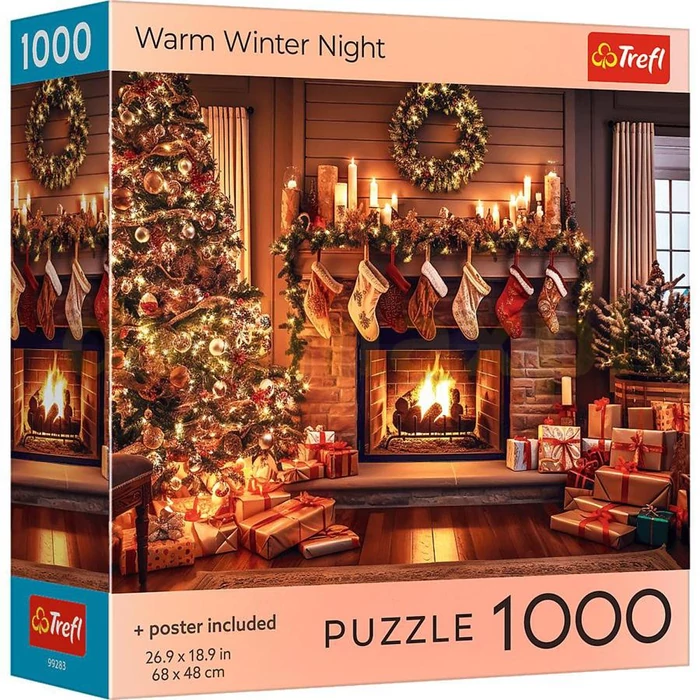 Trefl 99283 - Meleg téli este - 1000 db-os puzzle
