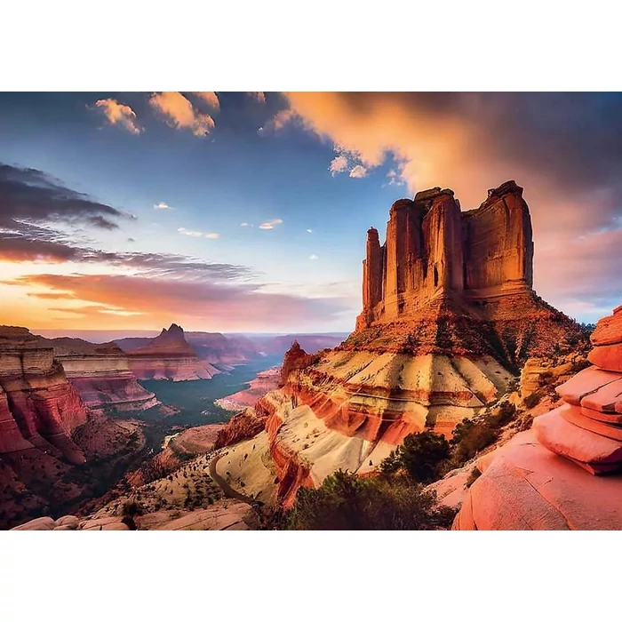 Trefl 99297 - Lélegzetelállító sziklák a sivatagban - 1000 db-os puzzle