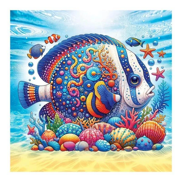 Wooden City HE0316-L - Egzotikus hal - 250 db-os fa puzzle