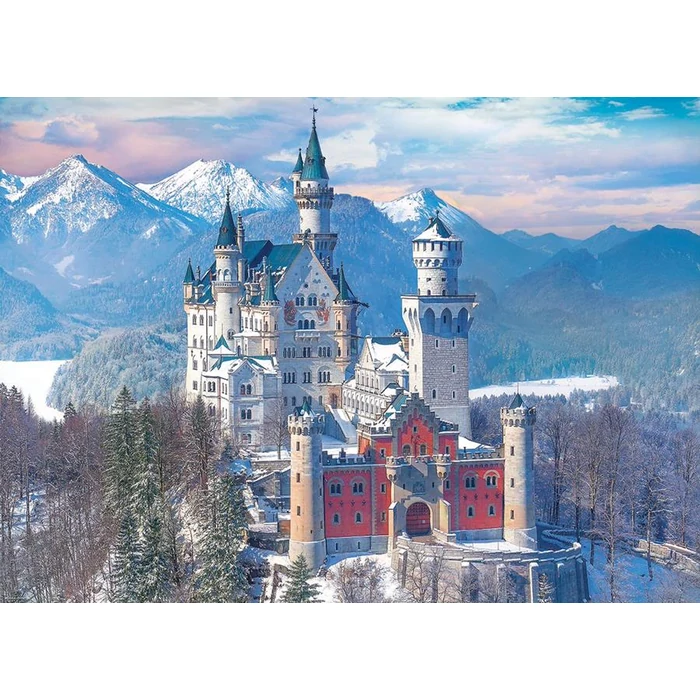 EuroGraphics 6000-5419 - Neuschwanstein Castle in Winter - 1000 db-os puzzle