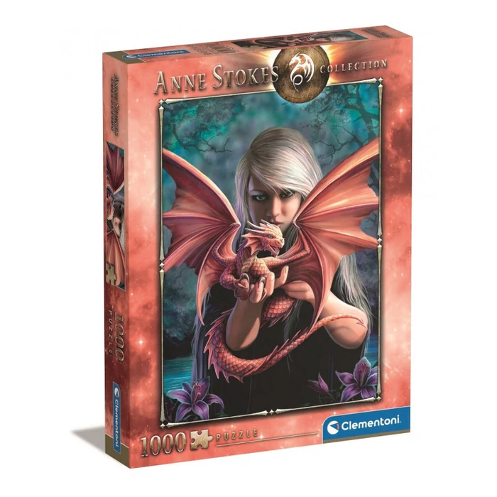 Clementoni 1000 db-os puzzle - Anne Stokes Dragonki (39640)